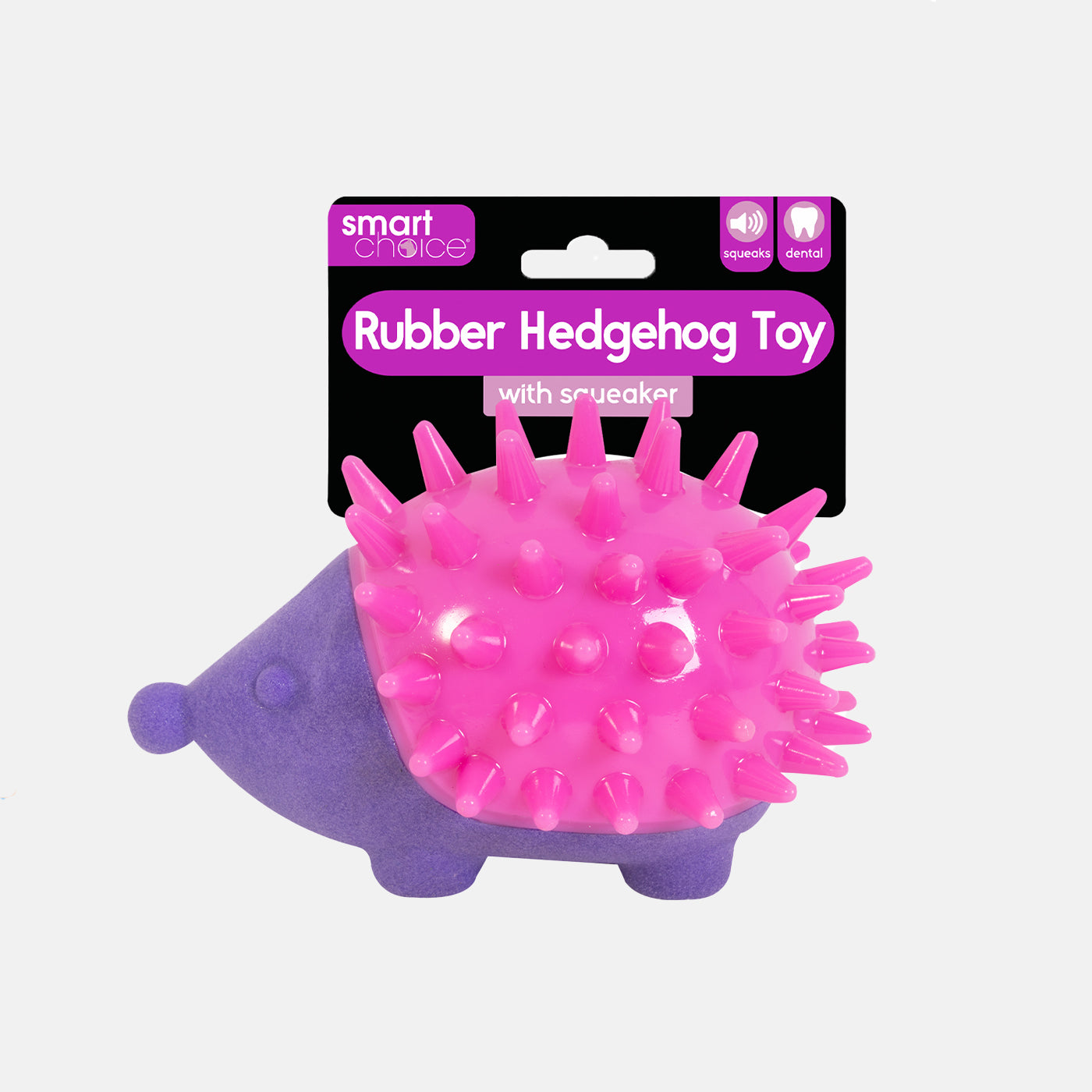 Rubber Hedgehog Dog Toy With Squeaker Dog Toys Lords and Labradors