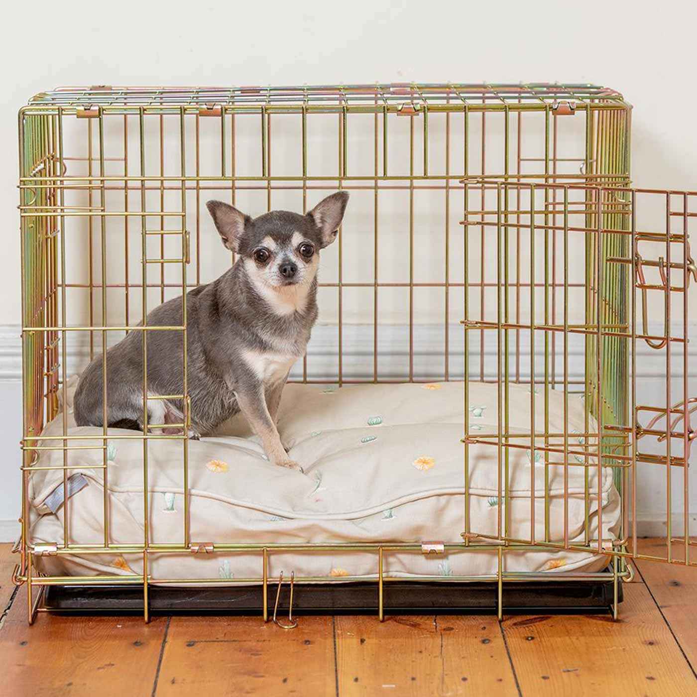 Rose gold hotsell dog cage