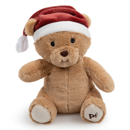 Christmas Teddy Plush Dog Toy