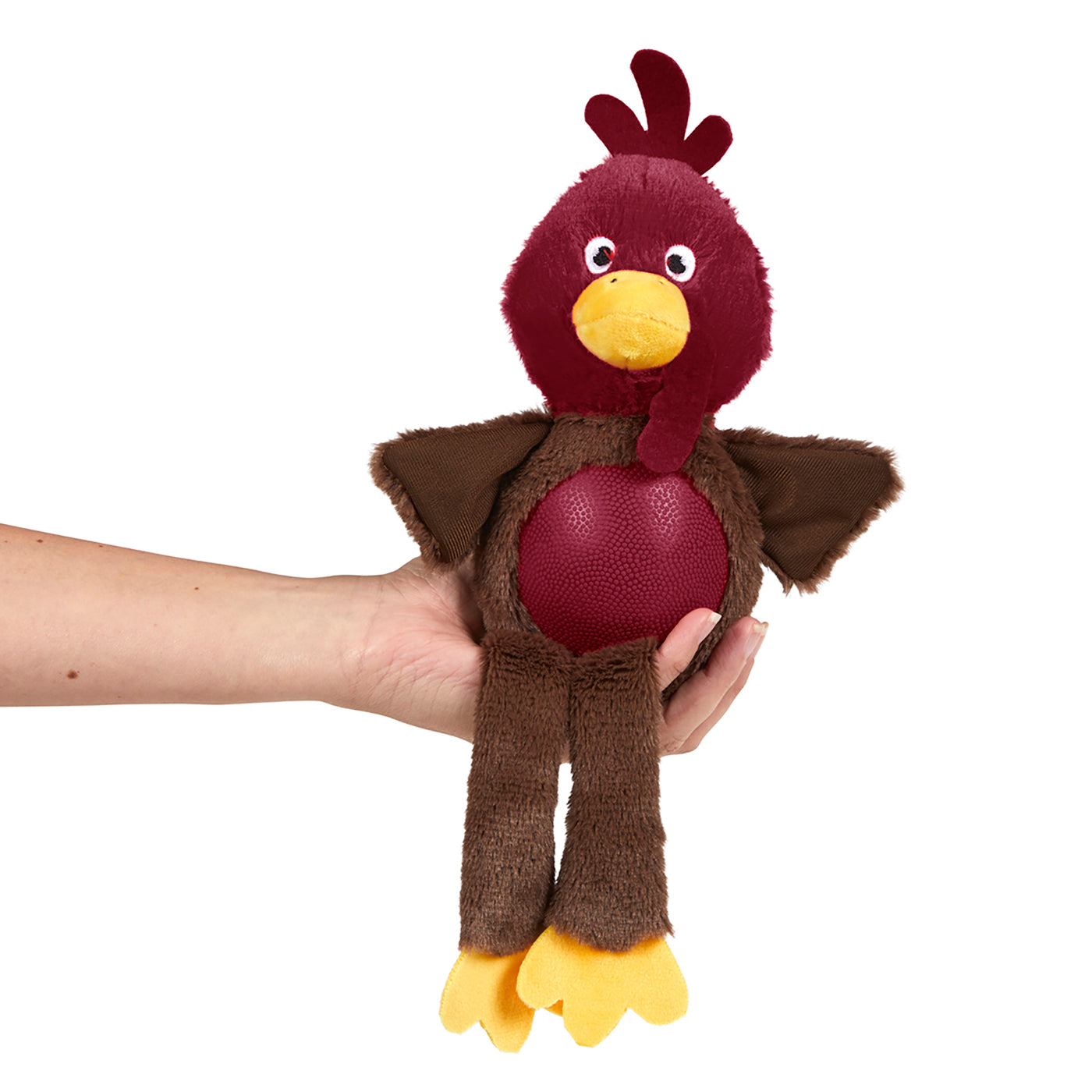 Roxie Rubber Tum Turkey Christmas Dog Toy