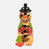 Barking Bakery Christmas Snowman Biscuit Jar