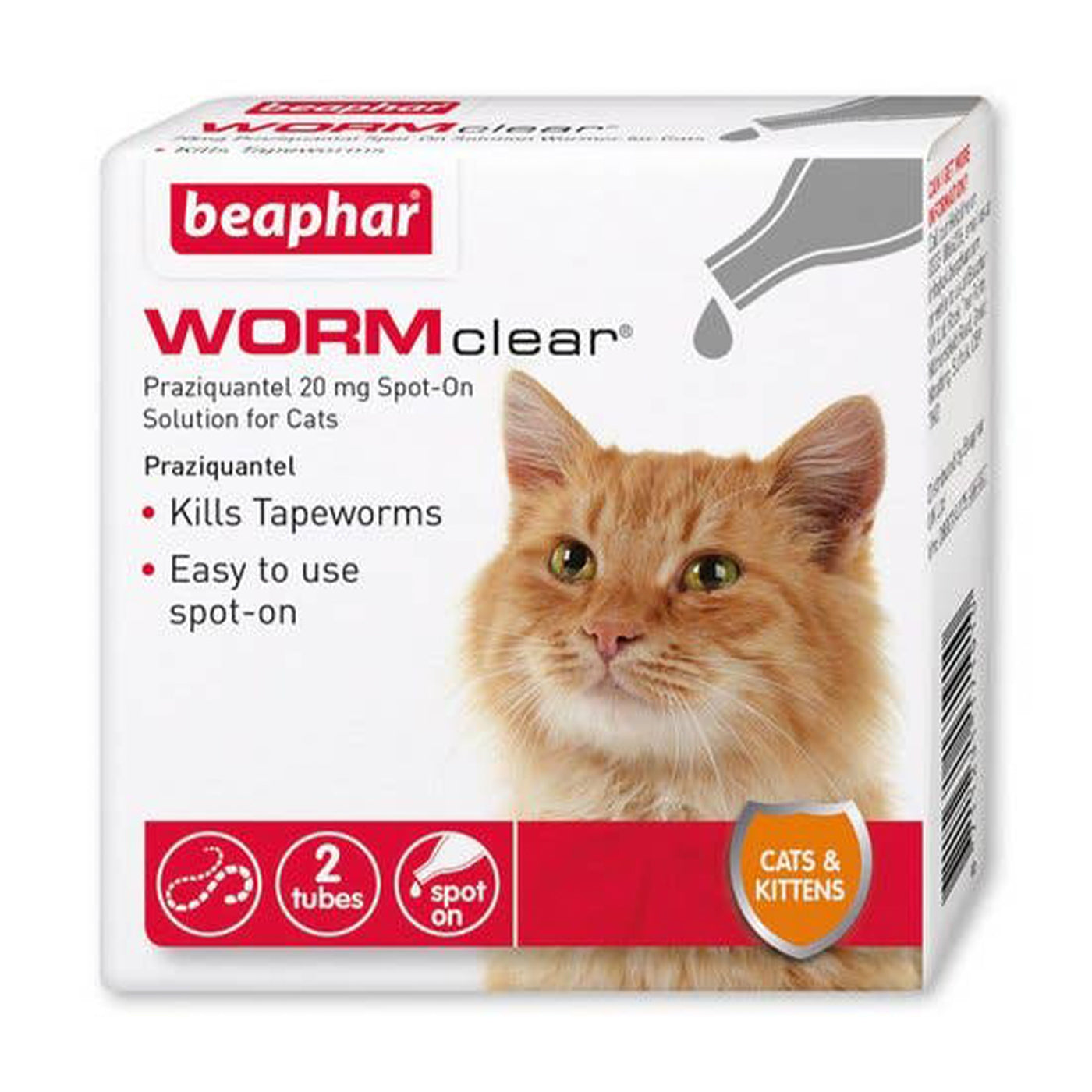 Beaphar WORMclear Spot On Cat Wormer