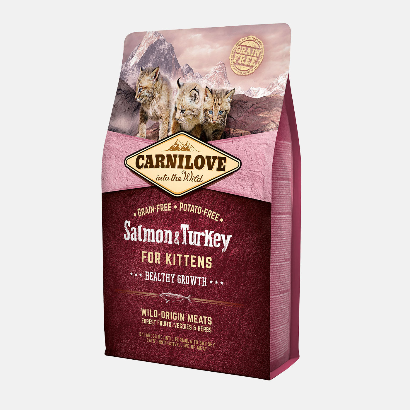 Carnilove Salmon & Turkey Kitten Food 2kg