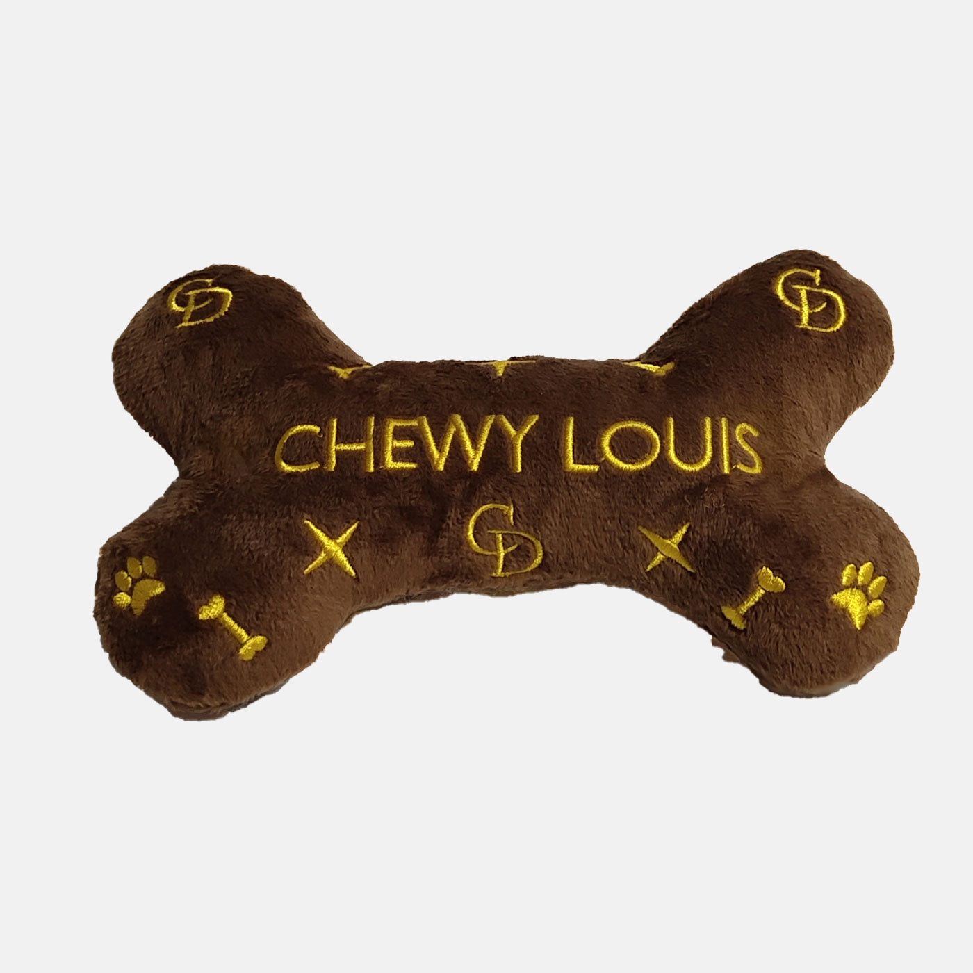 CatwalkDog Chewy Louis Bone Dog Toy