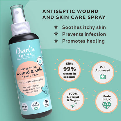 Charlie the Vet Wound & Skin Care Spray