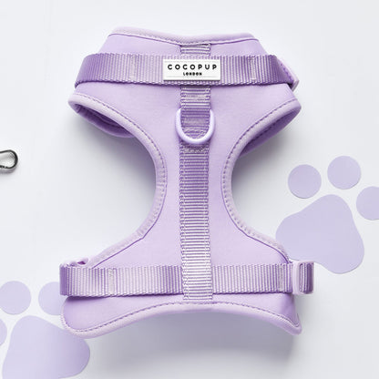 Cocopup London Parma Violets NAKD Adjustable Harness