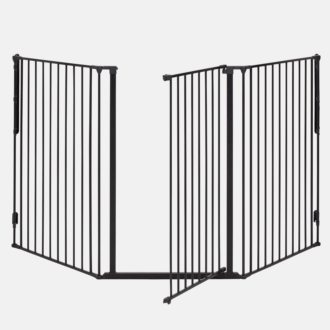 DogSpace Marley Retractable Pet Gate White Dog Gates Lords Labradors