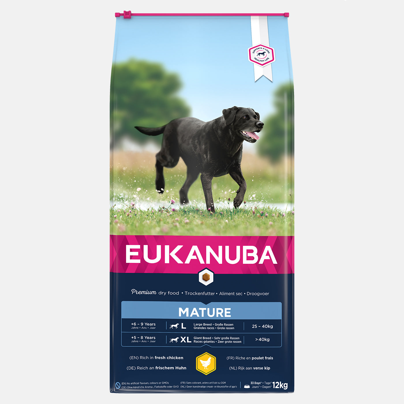 Eukanuba mature and hot sale senior dog food