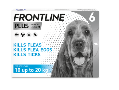 Frontline Plus for Medium Dogs x6