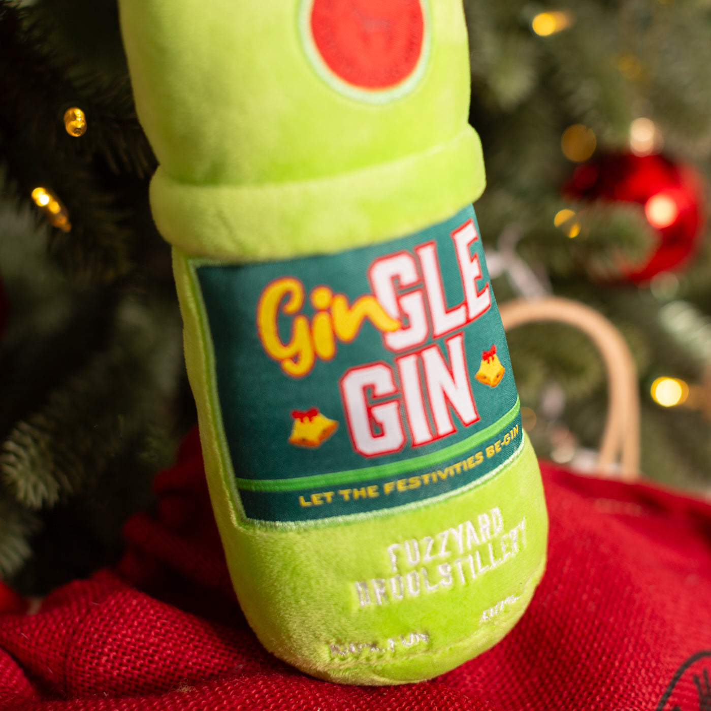 FuzzYard Gin-gle Gin Christmas Toy