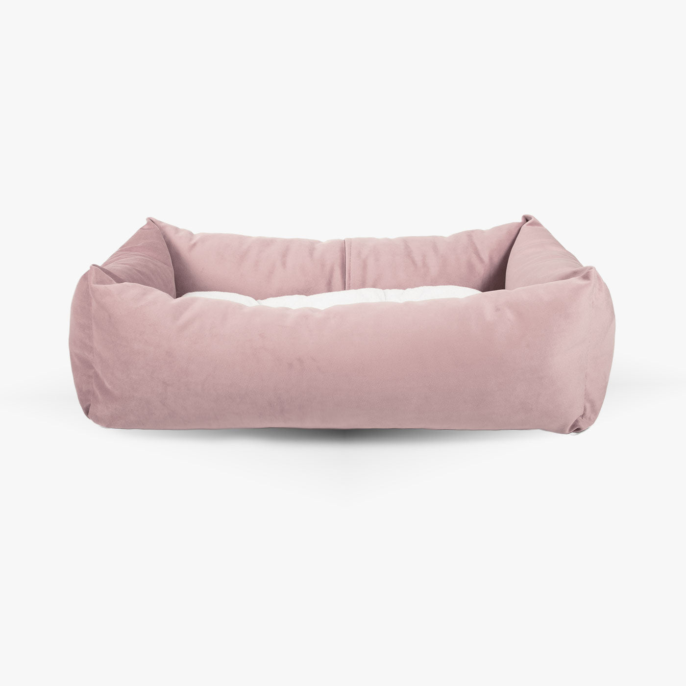 Cosy & Calming Puppy Crate Bed With Removable Covers In Blossom Velvet by Lords & Labradors