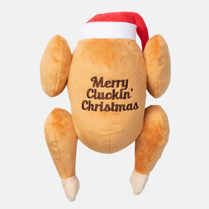 FuzzYard Merry Cluckin’ Christmas Turkey Toy