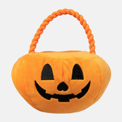 FuzzYard Trick or Treat Pumpkin Basket Dog Toy