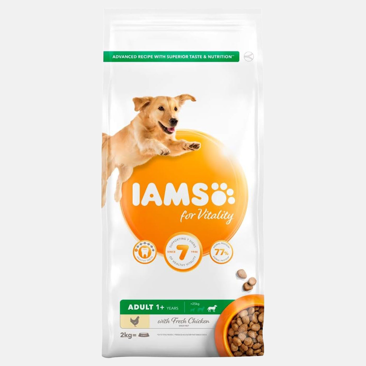 IAMS Vitality Large Breed Adult Food with Fresh Chicken