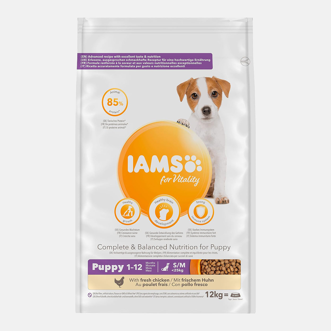 IAMS Vitality Small/Medium Breed Puppy Food with Fresh Chicken