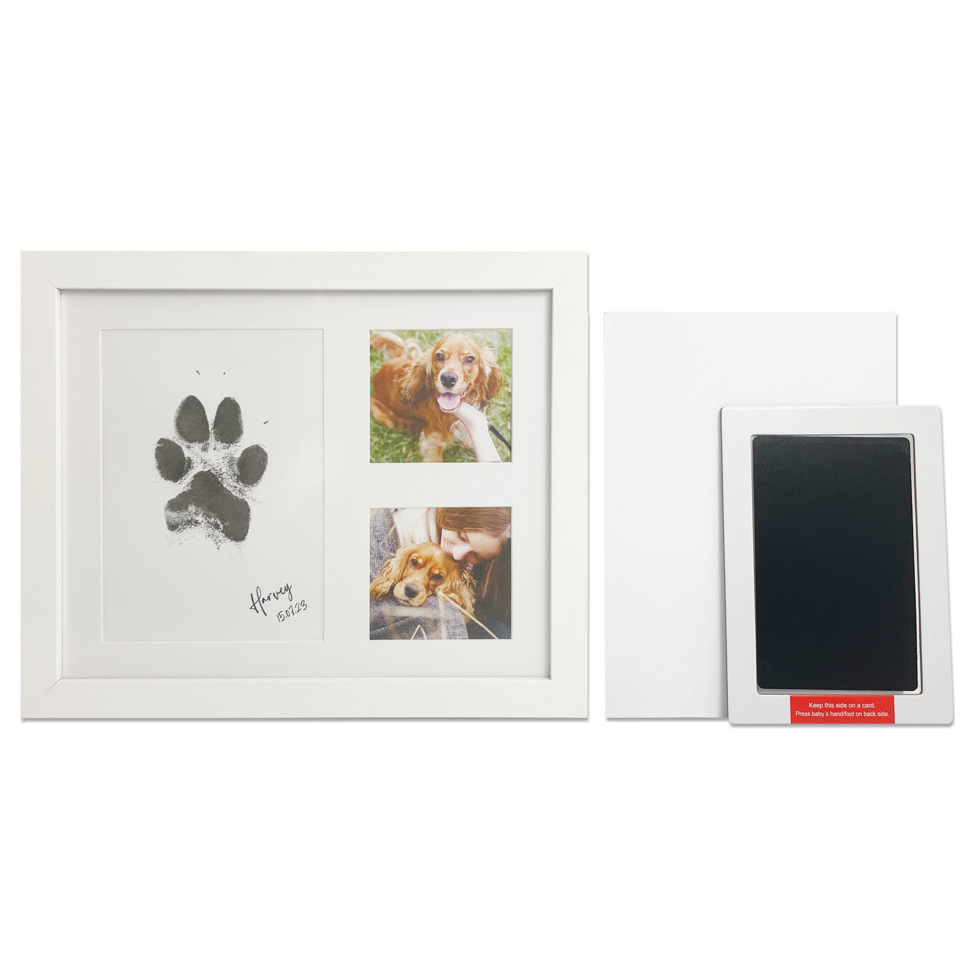 Frame for sale clay paw print