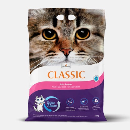 Intersand Classic Baby Powder Cat Litter