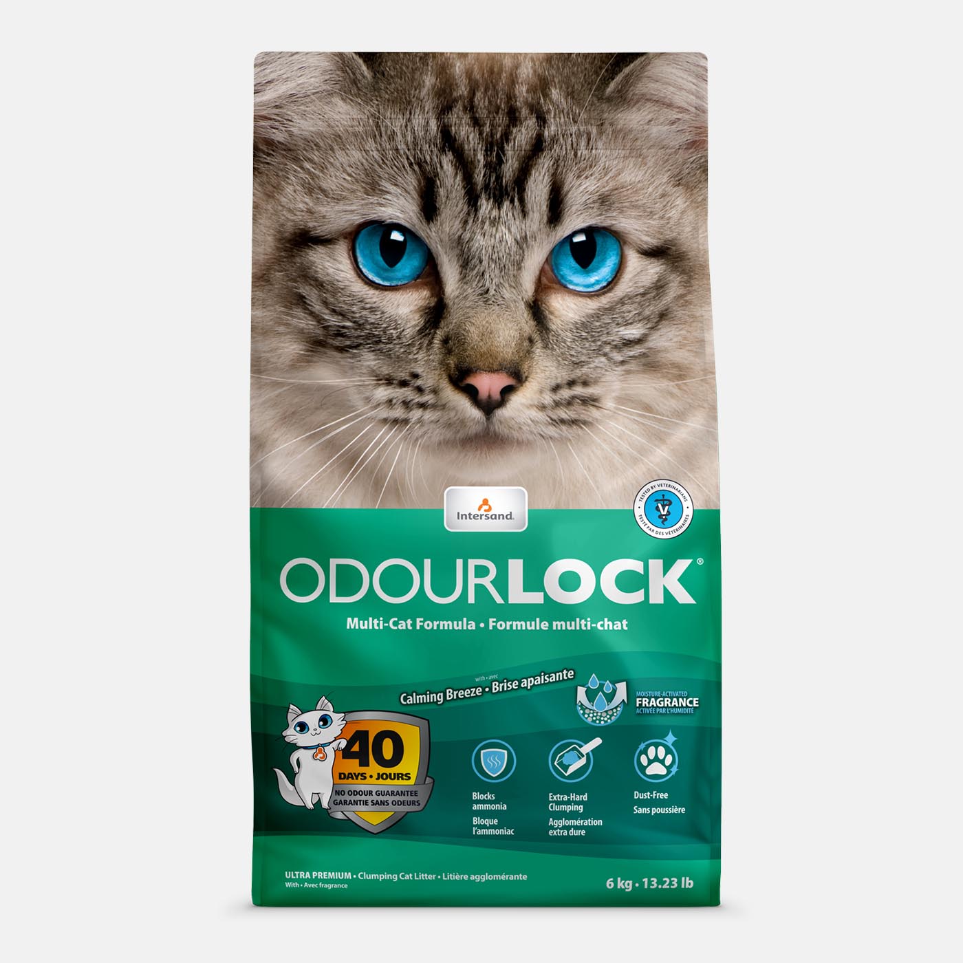 Intersand Odourlock Calming Breeze Cat Litter