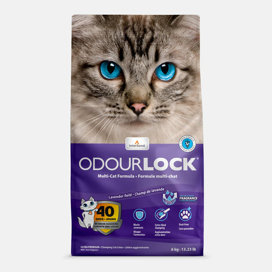 Intersand Odourlock Lavender Cat Litter