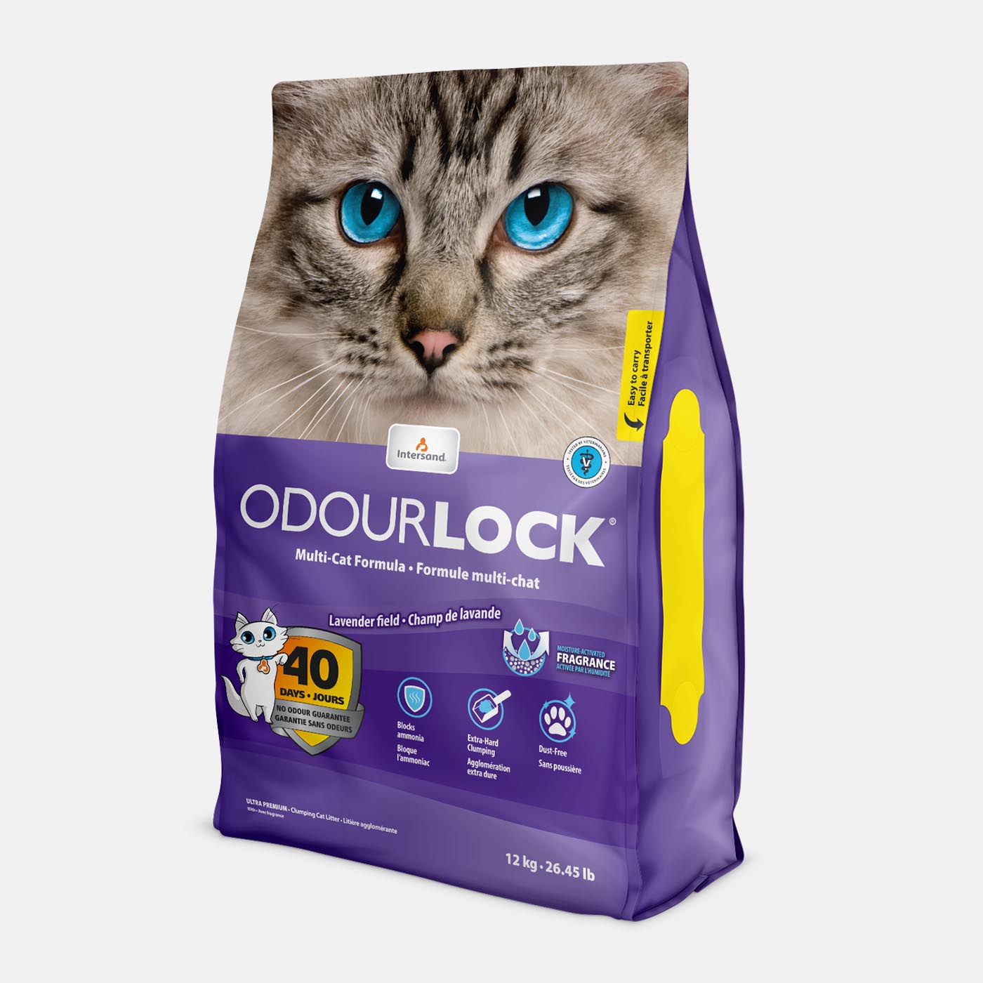 Intersand Odourlock Lavender Cat Litter