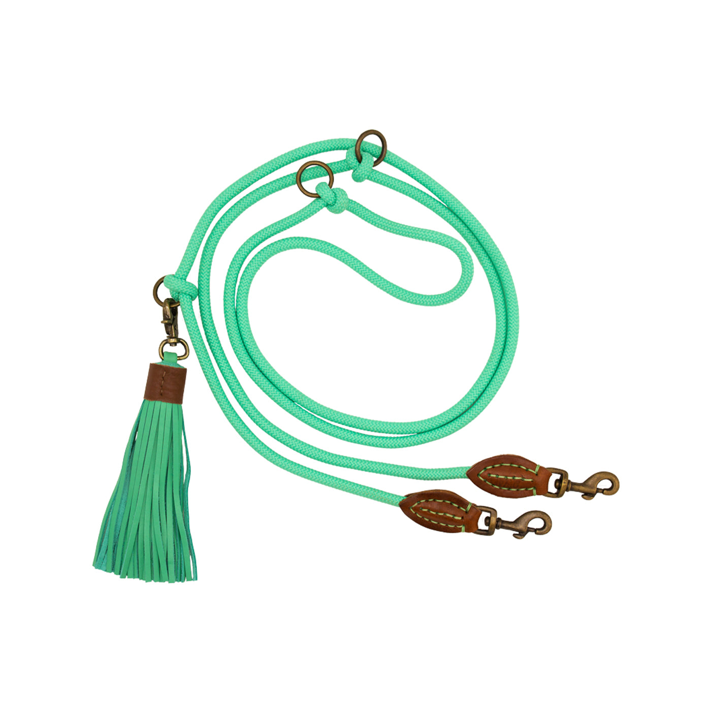 Jade Extra Long Dog Lead by DWAM