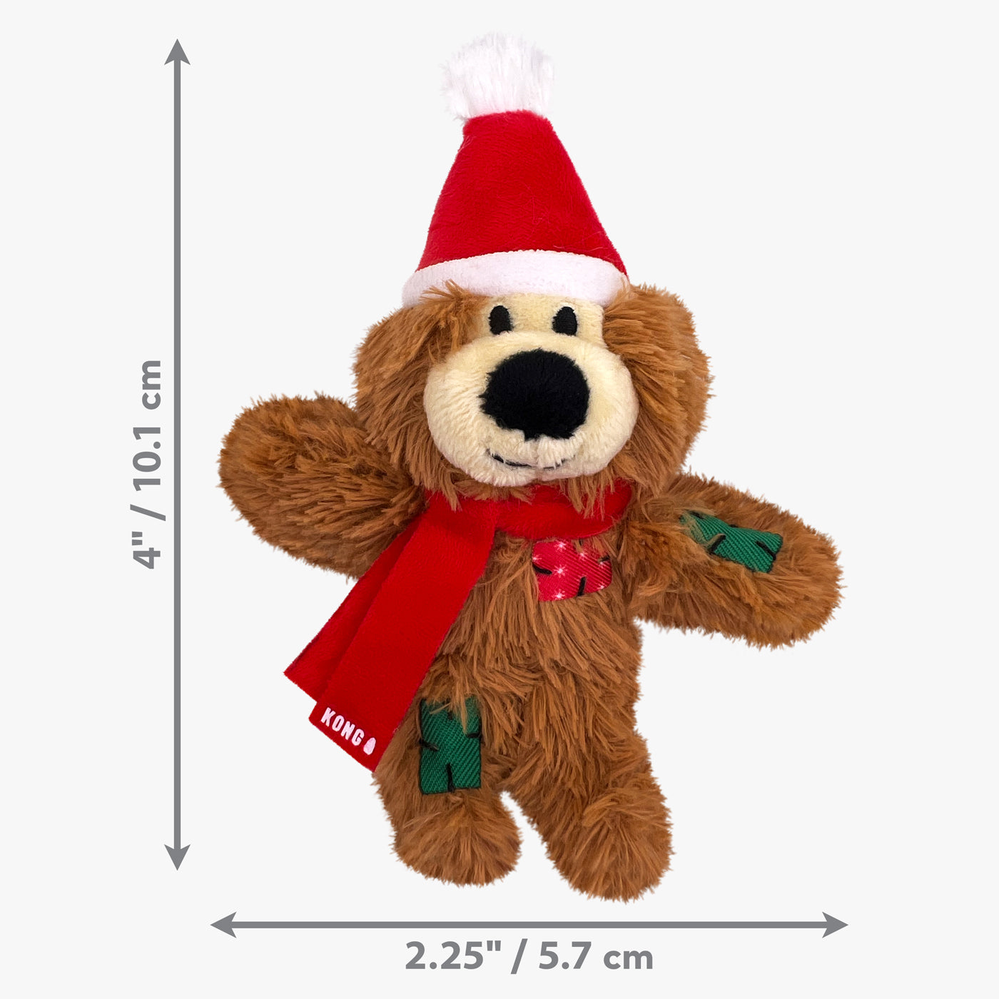 KONG Holiday Softies Bear Assorted