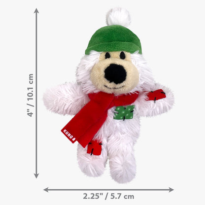 KONG Holiday Softies Bear Assorted