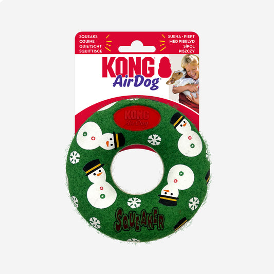 KONG Holiday AirDog Donut