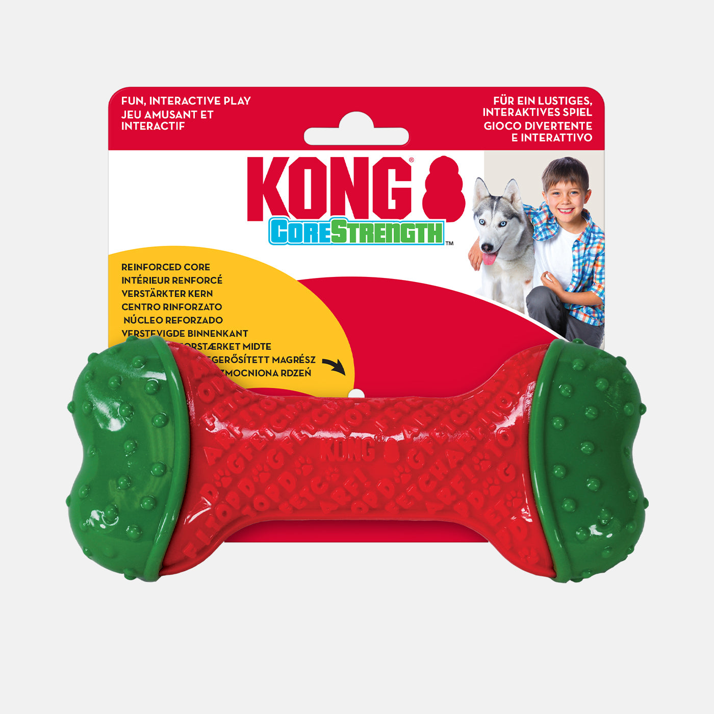 KONG Holiday CoreStrength Bone