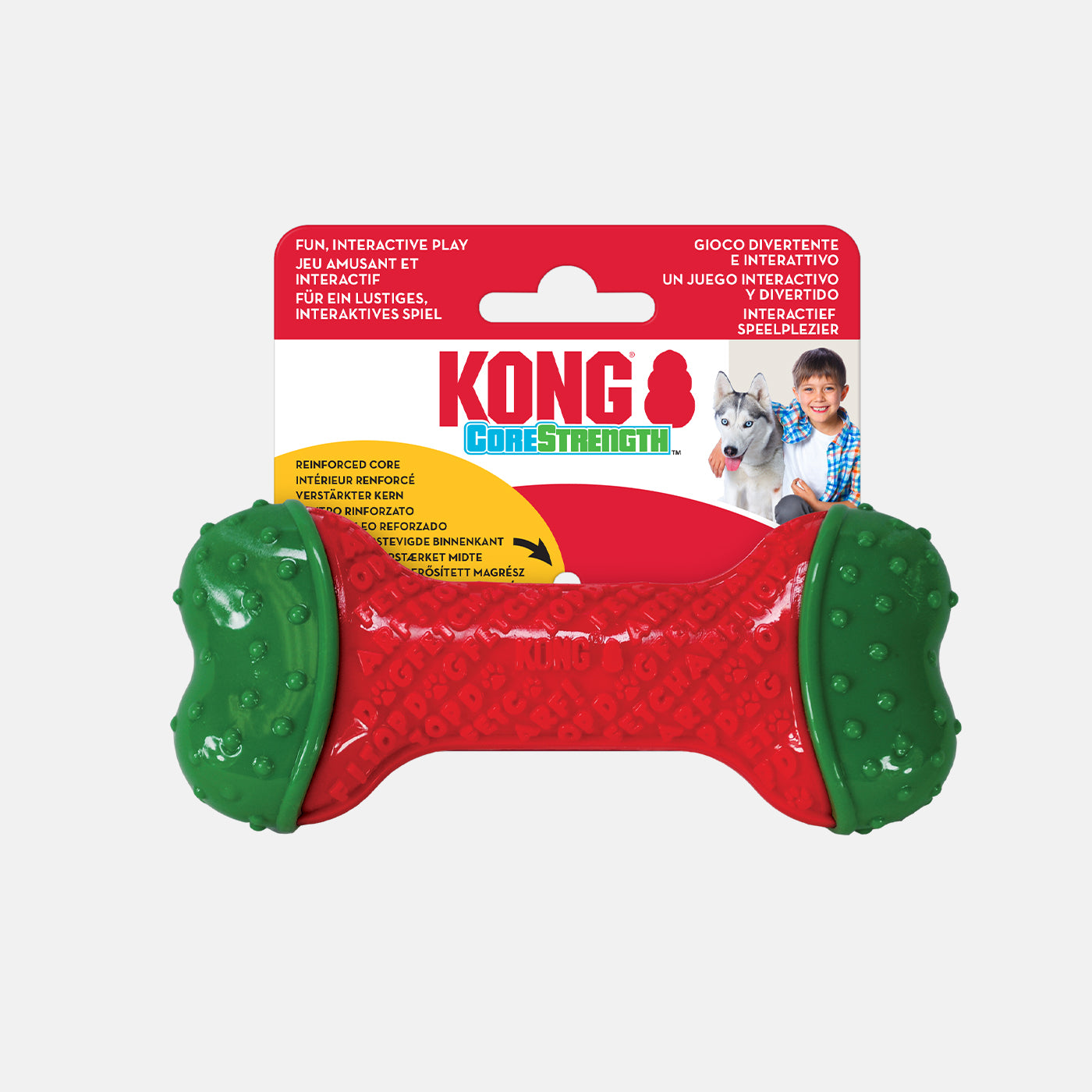 KONG Holiday CoreStrength Bone