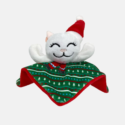 KONG Holiday Crackles Santa Kitty