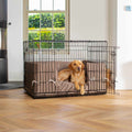 Dog Crate Bumper in Inchmurrin Umber by Lords & Labradors