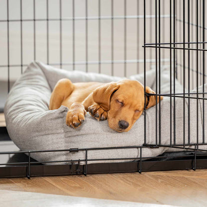 Dog Crate with Cosy & Calming Puppy Crate Bed in Inchmurrin Ground by Lords & Labradors