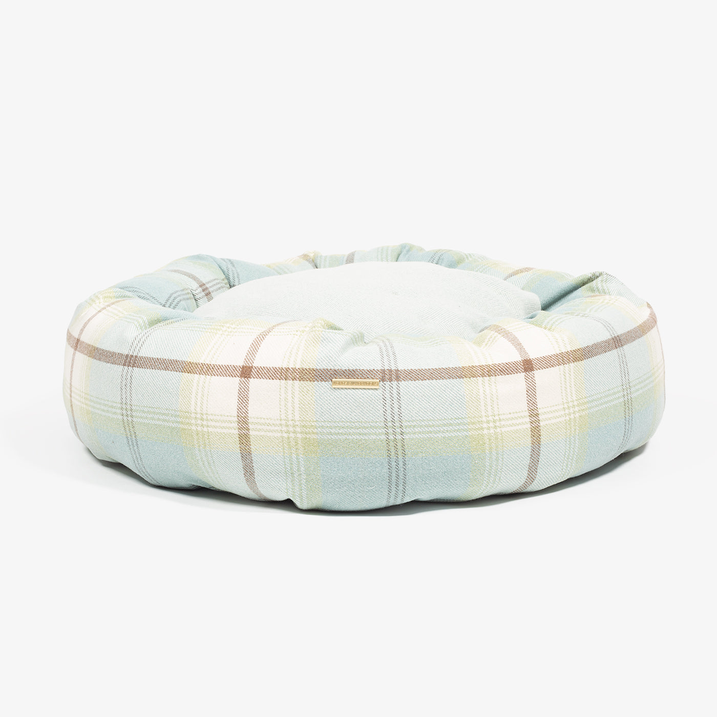 Donut Bed With Removable Covers in Balmoral Duck Egg Tweed by Lords & Labradors