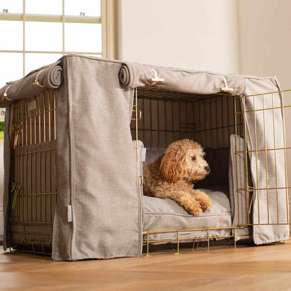 Dog Crate Set In Inchmurrin Ground by Lords & Labradors