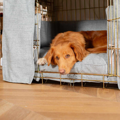 Dog Crate Set In Inchmurrin Iceberg by Lords & Labradors