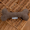 Bone Dog Toy In Inchmurrin Umber by Lords & Labradors