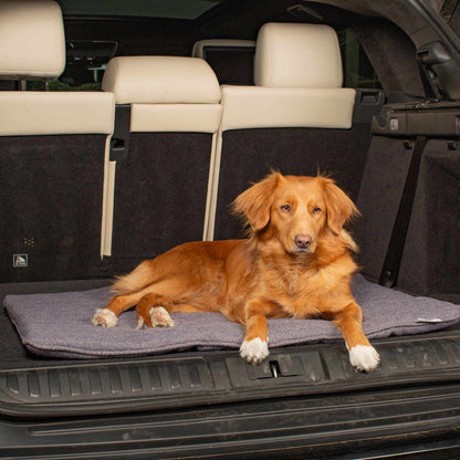 Embark on the perfect pet travel with our luxury Travel Mat in Oxford Herringbone. Featuring a Carry handle for on the move once Rolled up for easy storage, can be used as a seat cover, boot mat or travel bed! Available now at Lords & Labradors