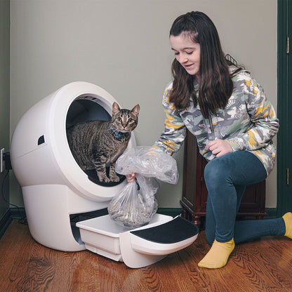 Litter-Robot 4 Smart Self-Cleaning Cat Litter Box With Step