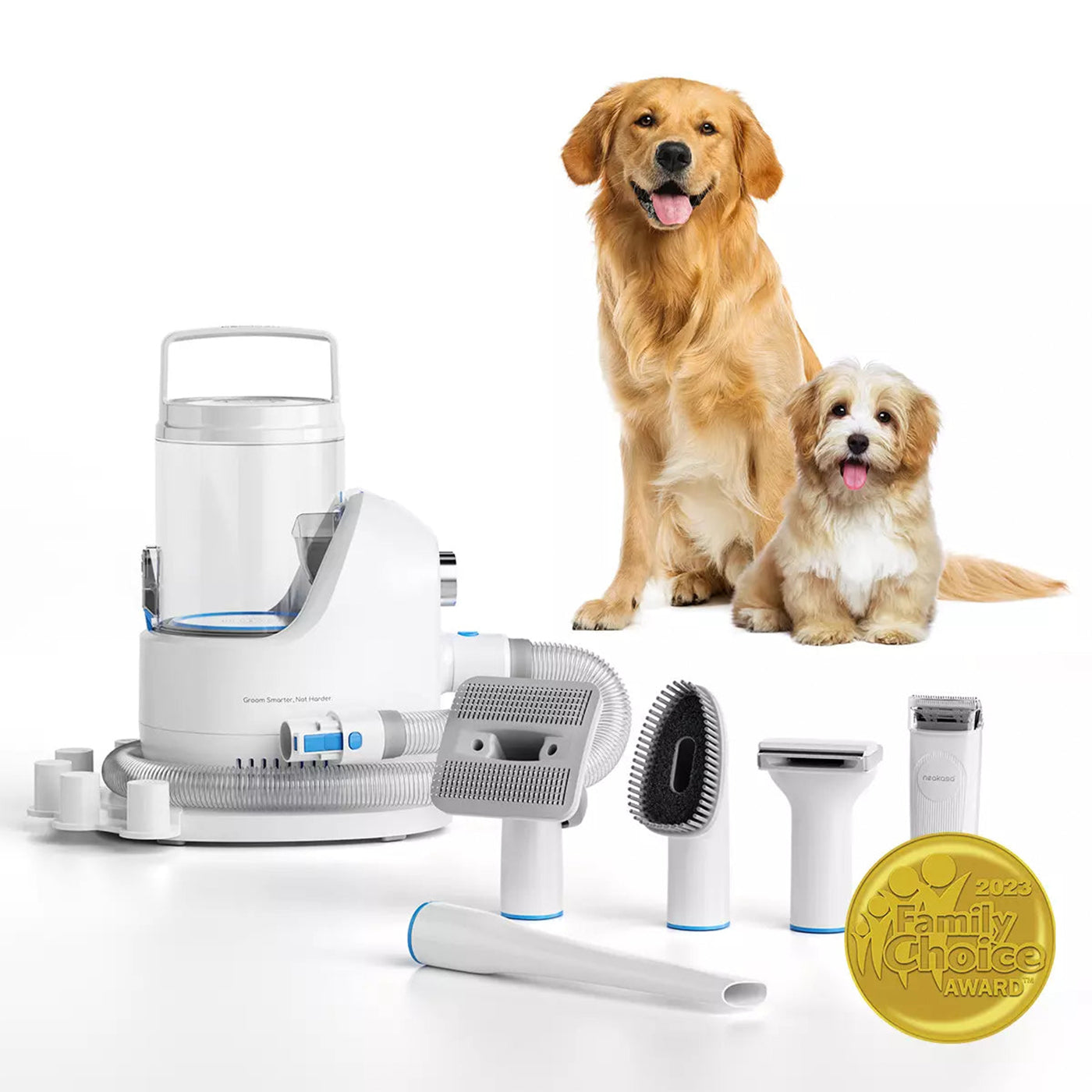 Neakasa P2 Pro 5-in-1 Dog & Cat Grooming Kit with Vacuum