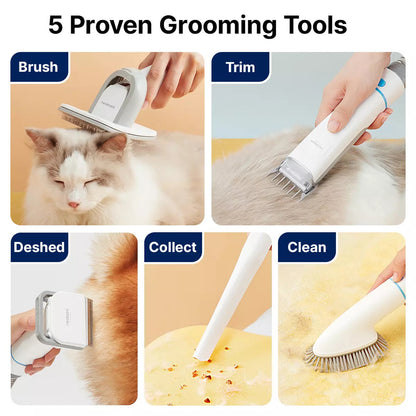 Neakasa P2 Pro 5-in-1 Dog & Cat Grooming Kit with Vacuum