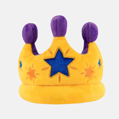 P.L.A.Y. Party Time Canine Crown Toy Plush Dog Toy