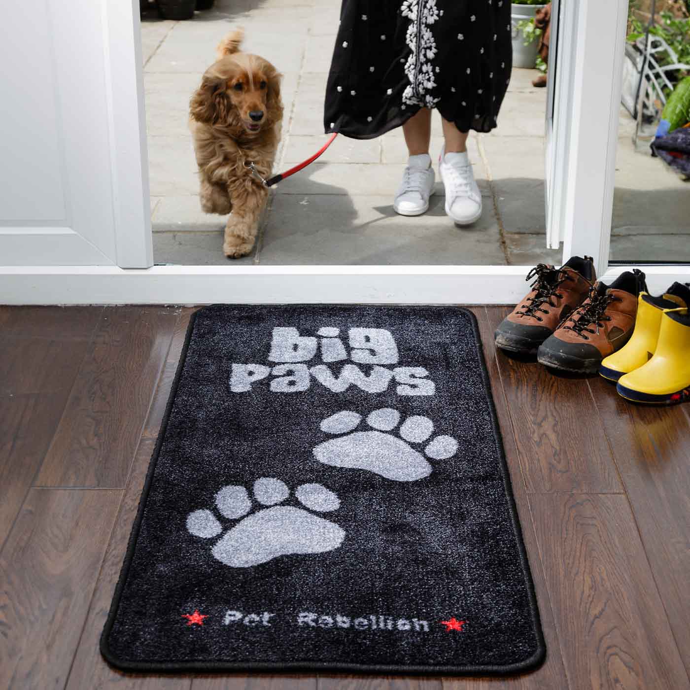 Pet Rebellion Stop Muddy Paws XL Big Paws