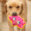 Floating Fish Plush Dog Toy