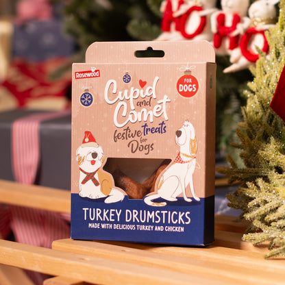 Rosewood Turkey Drumsticks Dog Treats