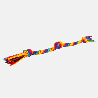 Rainbow Rope Tug Dog Toy