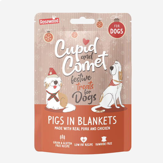 Rosewood Pigs In Blankets Dog Treats