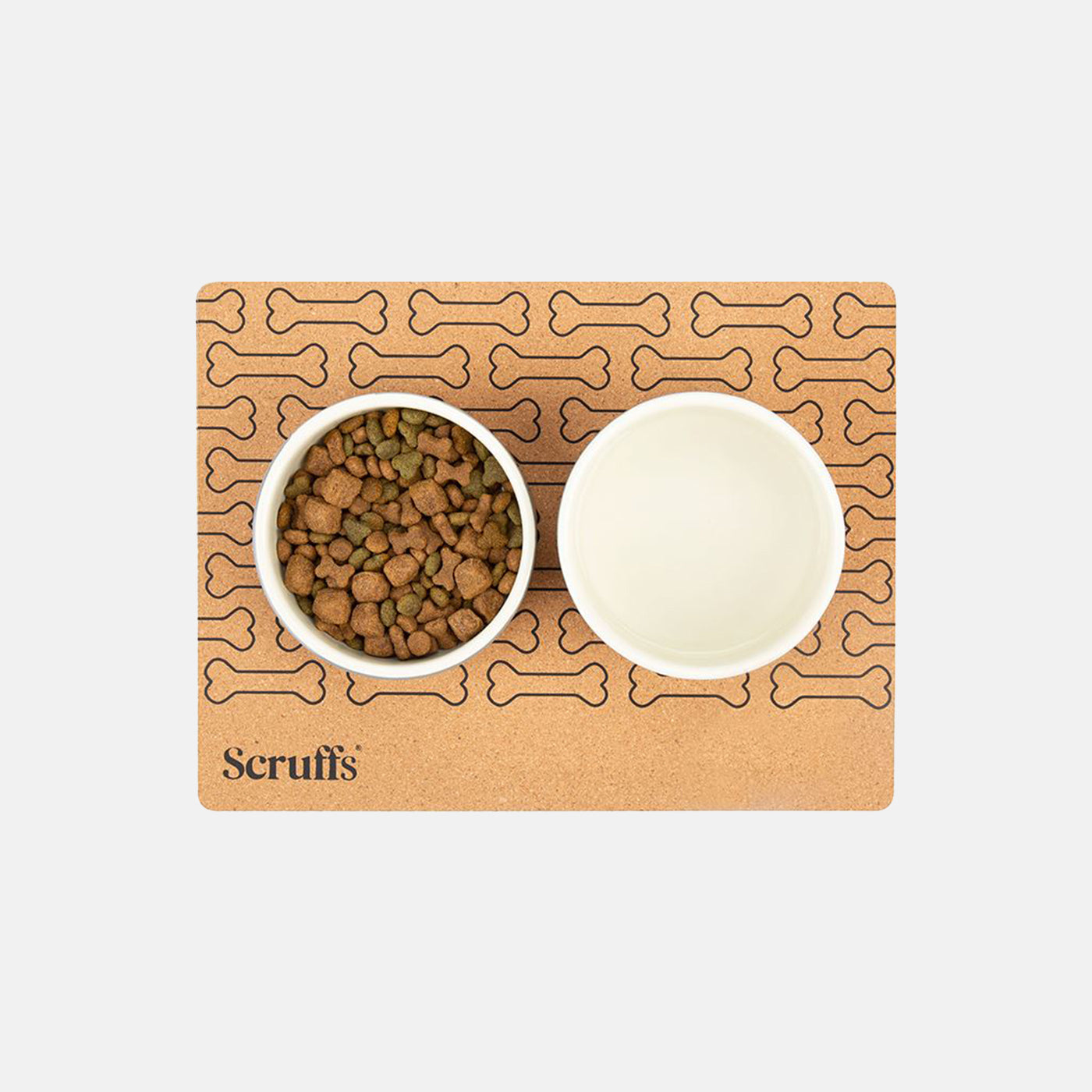 Scruffs Cork Bone Print Placemat