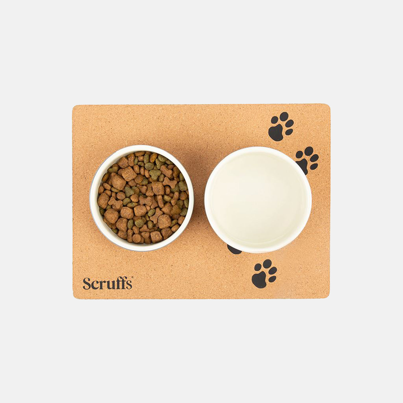 Scruffs Cork Paw Print Placemat