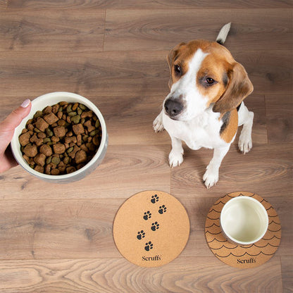 Scruffs Wave & Paw Cork Placemats - Set of Two